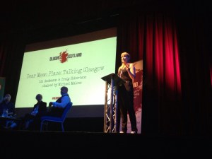 My moment reading from TBTNF!